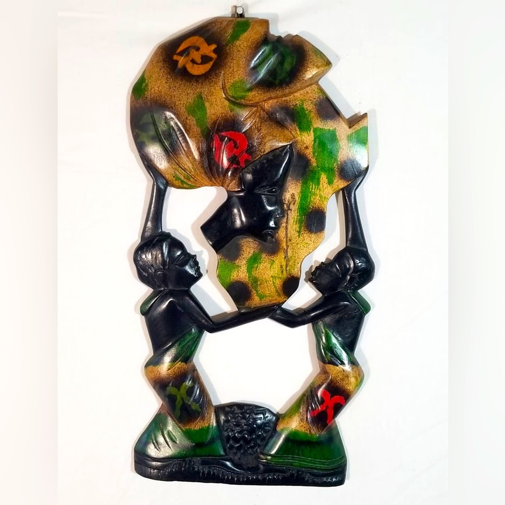 Handmade African Wooden Art. - Wall Decor. Buyer’s Choice.